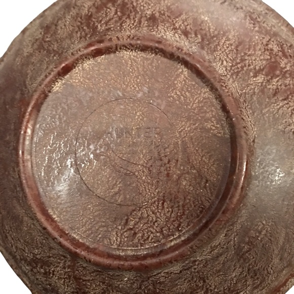 4 Vintage Faux Burl Wood Brown 2 Boltalite 2 Hunter Melamine 8" Bowl MCM USA - Picture 9 of 12